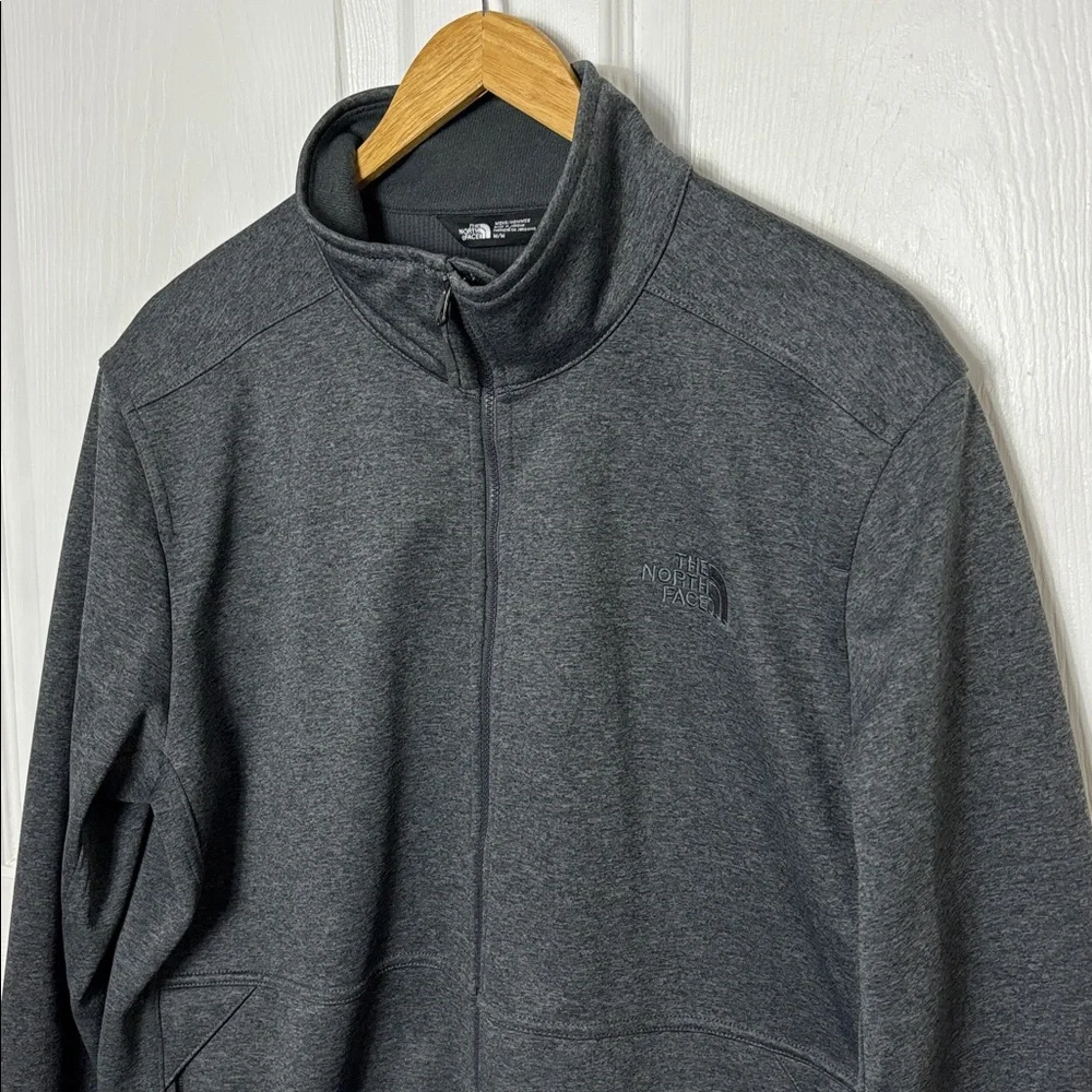 The North Face Men’s Gray Apex Canyonwall Full-Zip Jacket Size Medium